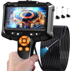 Câmera endoscópica Daxiongmao 1080P HD 4,3" LCD IP67 impermeável