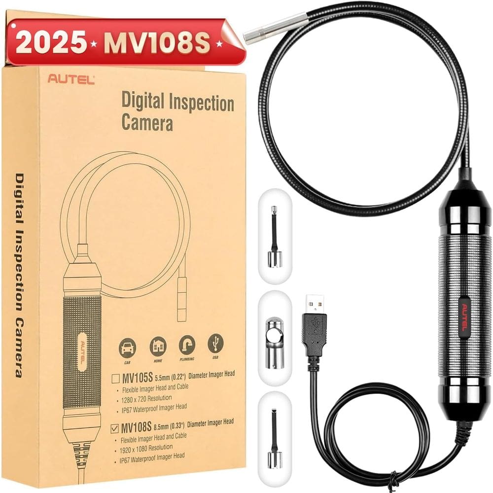 Câmera de inspeção digital Autel MaxiVideo MV108S 2MP