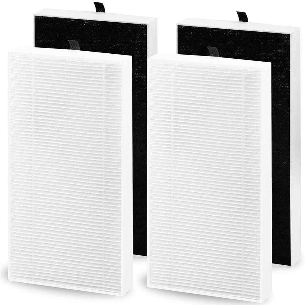 Pacote de 4 filtros purificadores de ar de substituição para Febreze e Honeywell