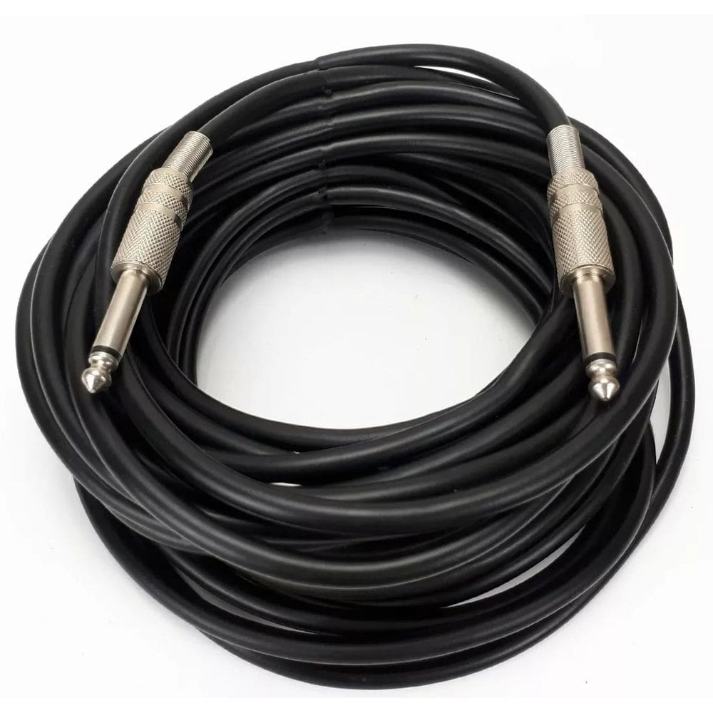 Cabo Instrumento Musical E Microfone  P10 X P10 Metal 10m