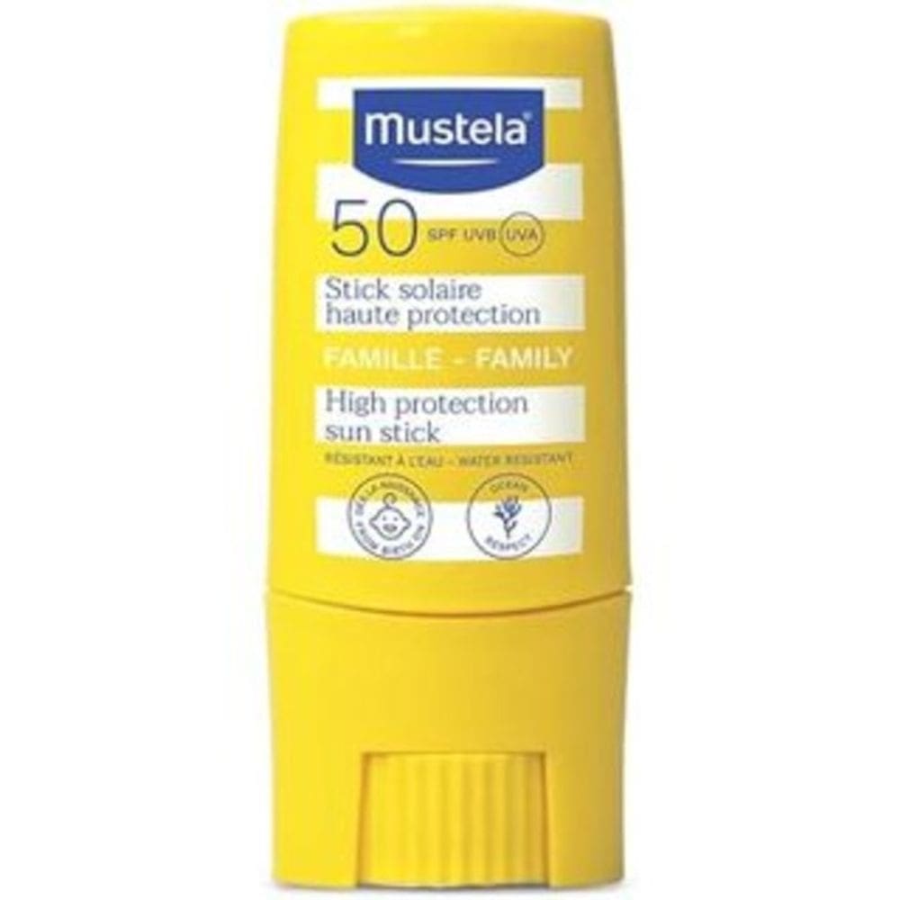 Mustela Protetor Solar FPS 50 9ml- Facial bastão - Bebês e A