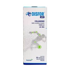 Proteinas De Colageno Disfor Caps Zero Acucar 30 Caps
