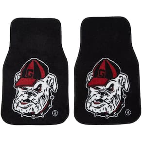 Tapete de carro FANMATS Georgia Carpeted Georgia Bulldog Logo