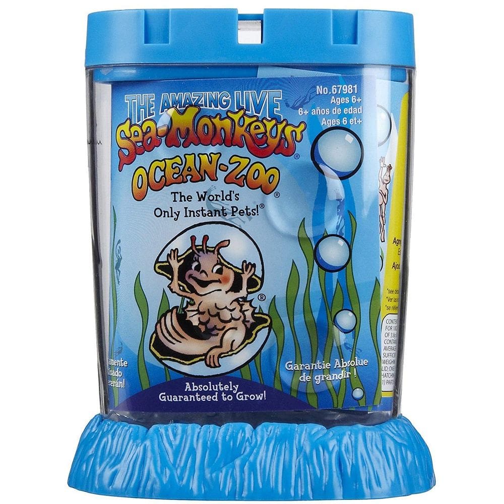 As cores do Sea Monkeys Ocean Zoo Schylling podem variar