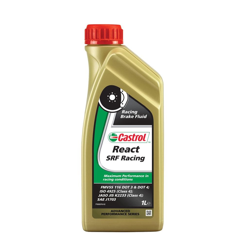 Fluido de freio Castrol SRF Racing 1L 12512 de alto ponto de ebulição