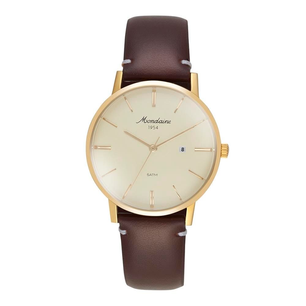 Relogio Mondaine Masculino Ref: 32888gpmvdc2 Clássico Dourado 1954
