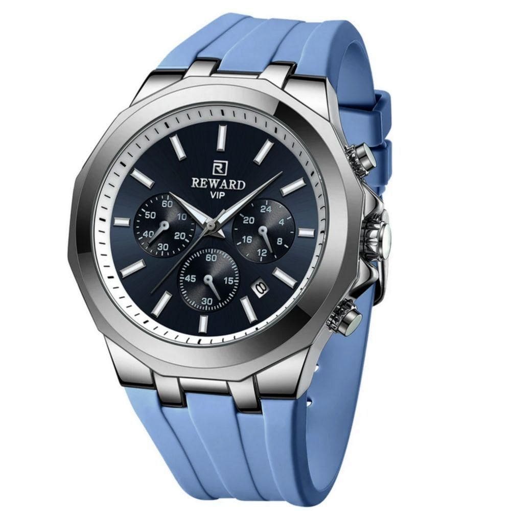 Relógio Masculino De Quartzo Esportivo Militar à Prova D´agua 3tm Azul