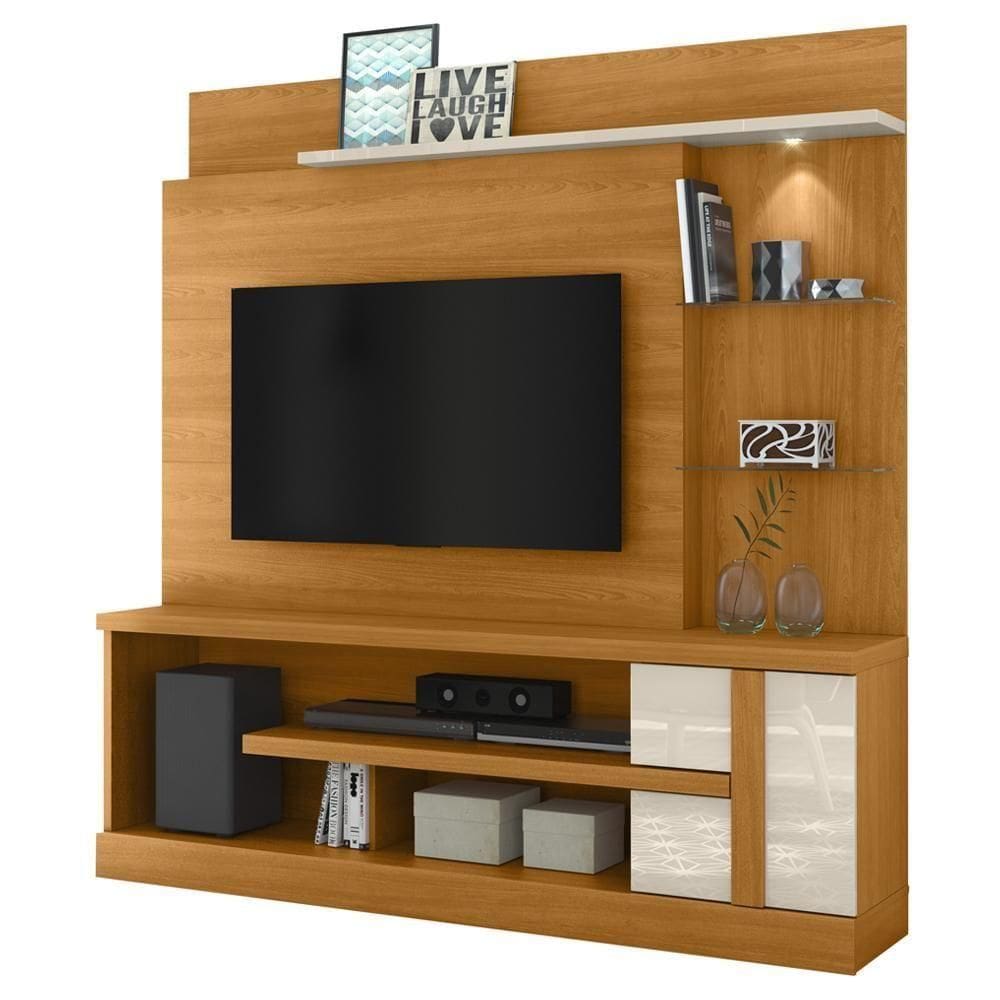 Estante Home 55 Pol 2p 181 Cm Alan Cinamomo Madetec