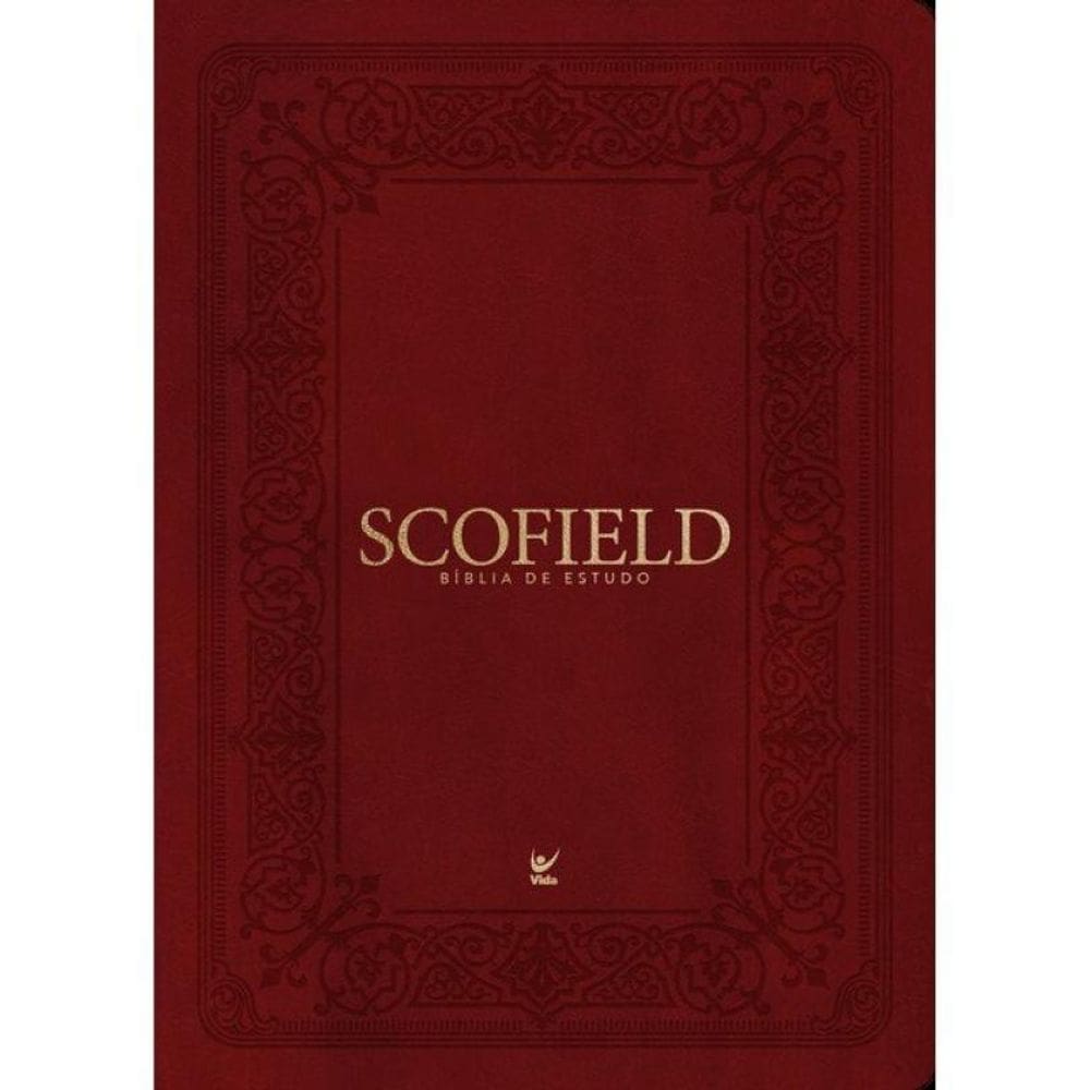 Bíblia De Estudo Scofield - Vinho