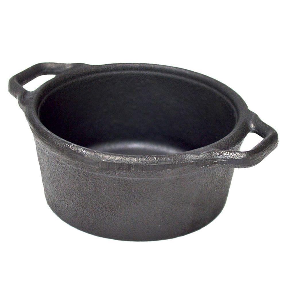 Mini Caçarola 100 ml em Alumínio 8 cm com Alça de Ferro Fumil
