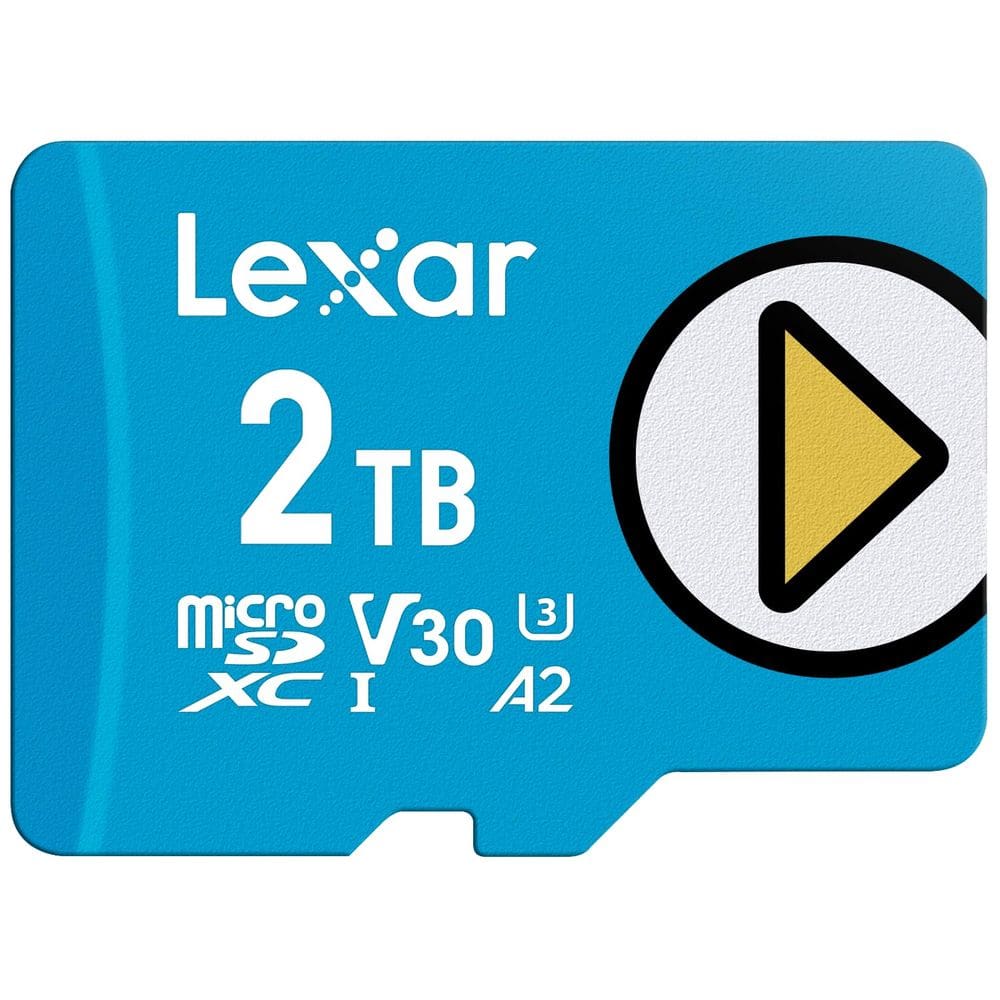Cartão Micro SD Lexar 2TB Play Blue UHS-I C10 U3 V30 A2 4K