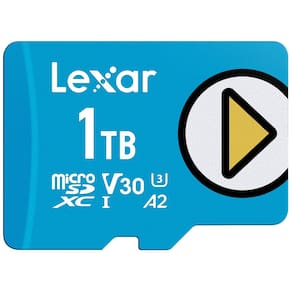 Cartão Micro SD Lexar 1TB Play Blue UHS-I C10 U3 V30 A2 4K