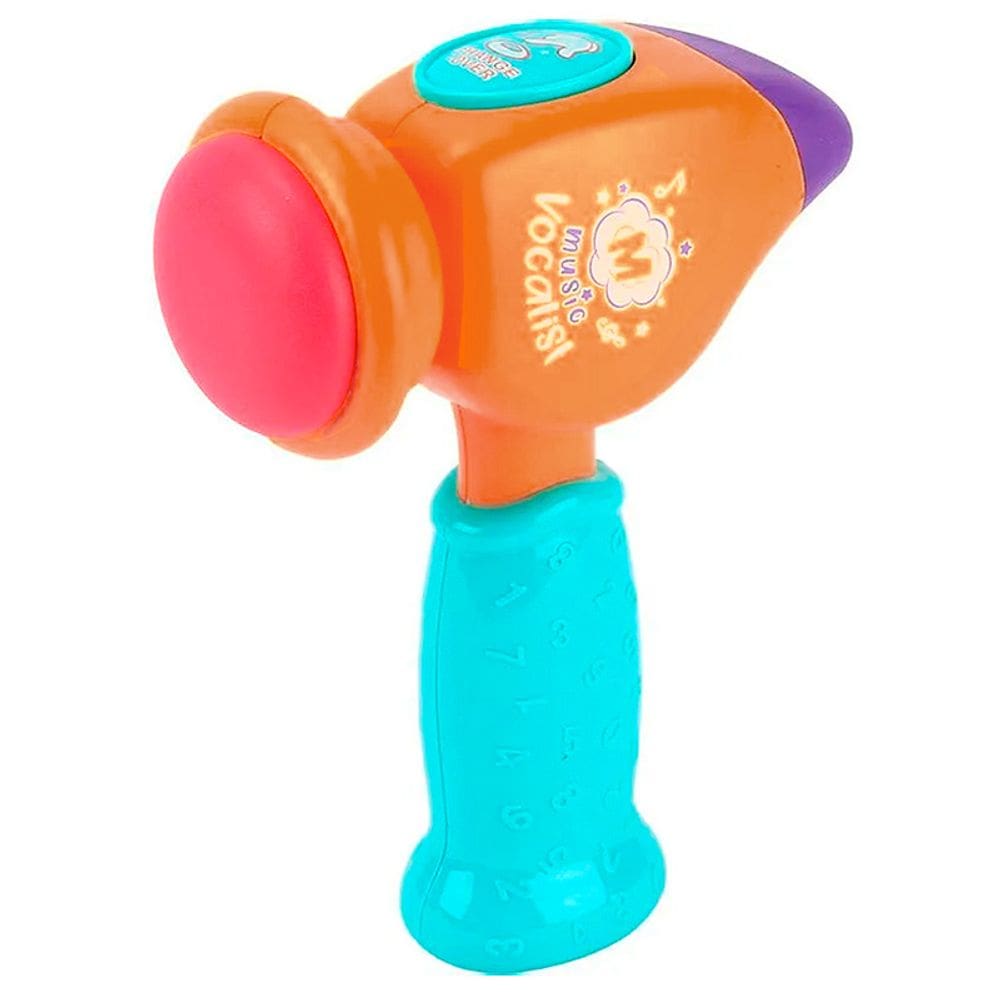 Martelinho Musical com Luz e Som Super Baby R3425 - BBR Toys