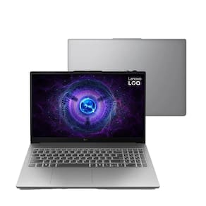 Notebook Gamer Lenovo LOQ-e 83ME0007BR Intel Core i5 12450HX 16GB RAM 512GB SSD GeForce RTX 3050 15.6" Windows 11 + UBOOK - Kit Livros Digitais G