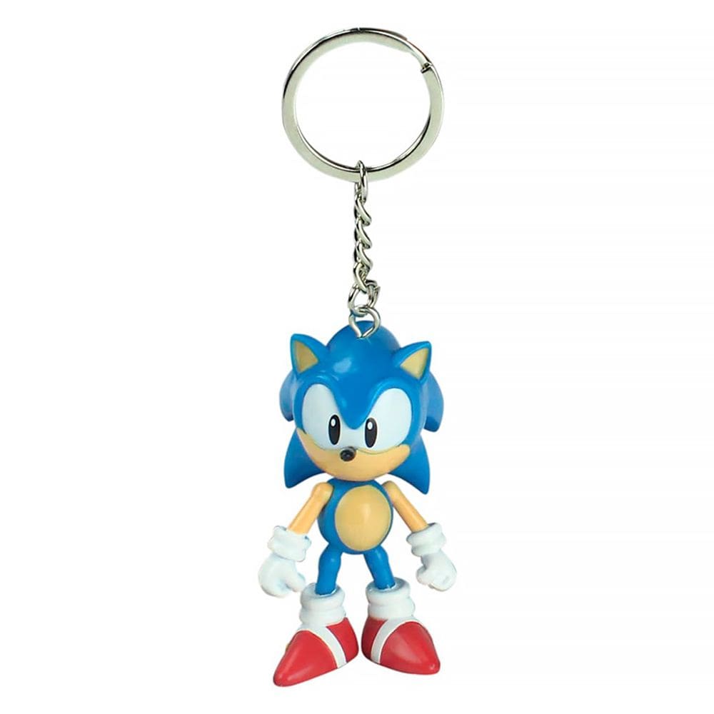 Chaveiro 3D Sonic The Hedgehog Clássico S028 - BBR Toys