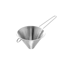 Funil Passador Chinoy Coador Peneira Aço Inox 20cm