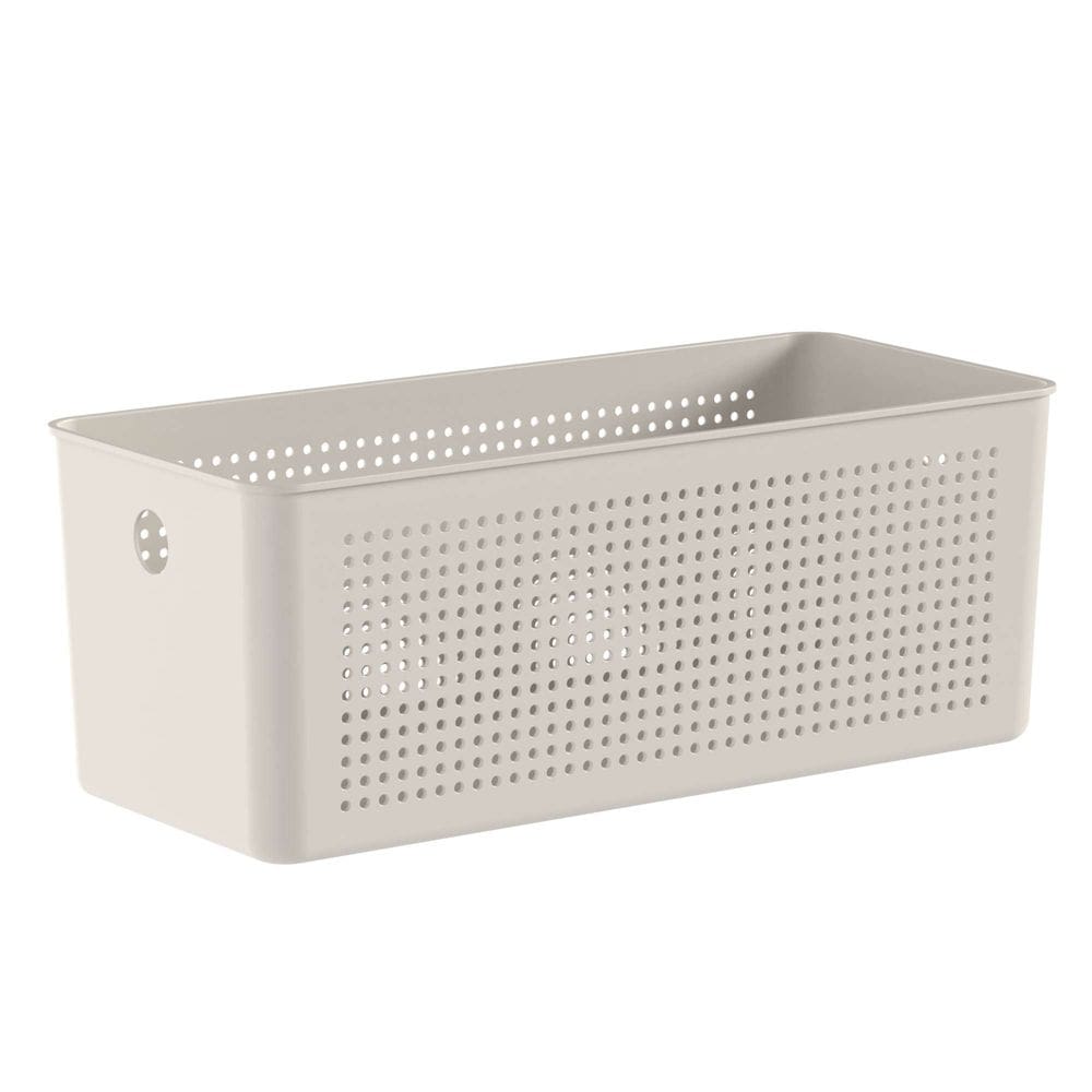 Cesto Organizador Flow Bege 6,6L - Ou