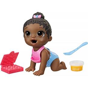 Boneca Baby Alive Hora da Papinha Negra F2619 - Hasbro
