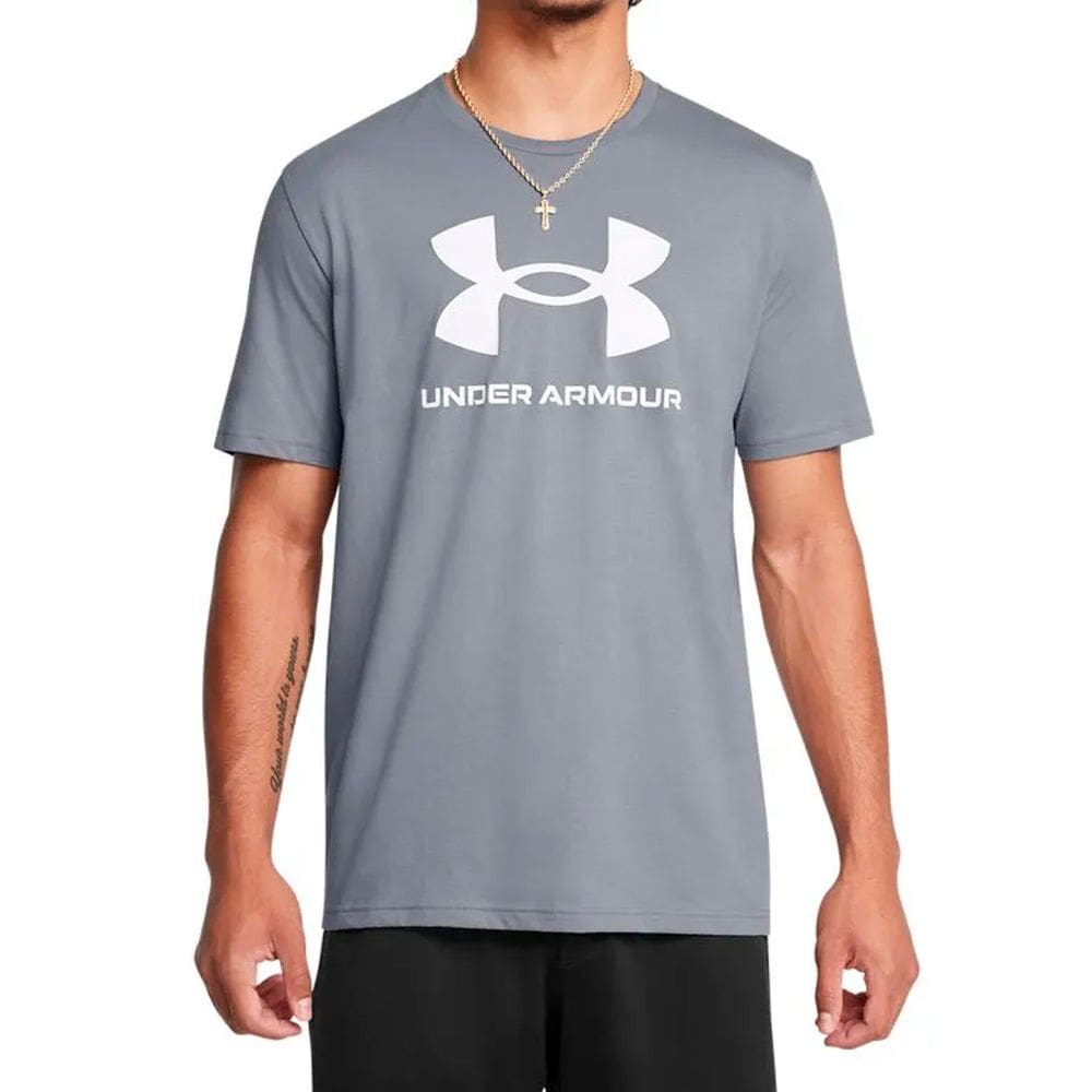 Camiseta Under Armour Sportstyle Masculina Cinza