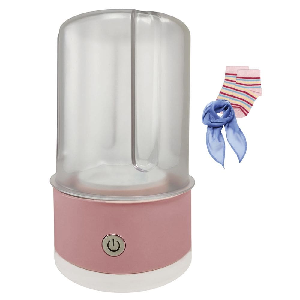 Mini Maquina de Lavar Roupa Intima Bateria Recarregavel USB Roupa de Bebe Meia Lenço Lavadora Portatil Mala Bolsa Viagem