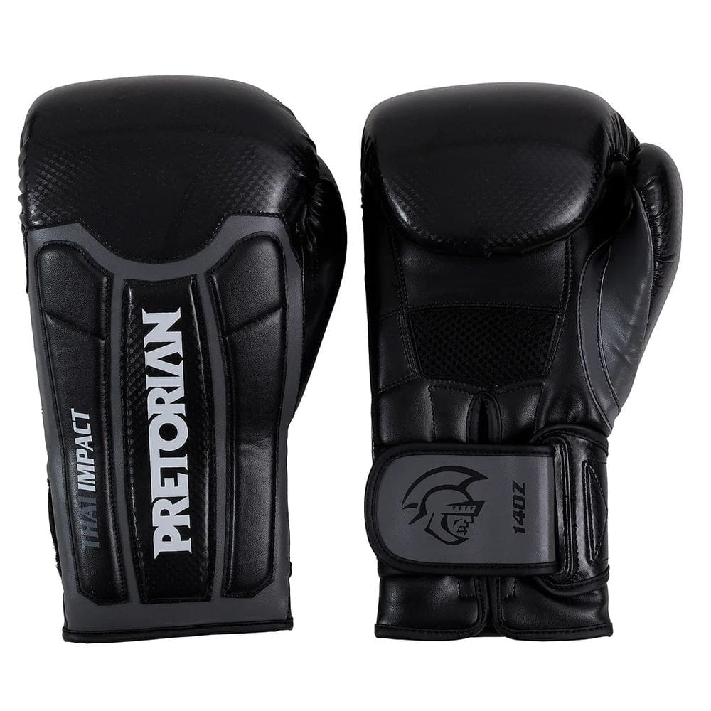 Luva Muay-Thai Pretorian Thai Impact - Preto