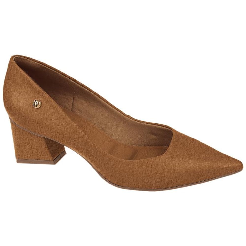Sapato Scarpin Feminino Salto Bloco Bebece T3838-539