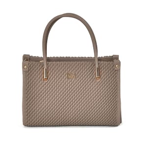 Bolsa Tote Bag Via Marte Matelassê Alça de Mão Fixa e Alça Longa Ajustável B2-608