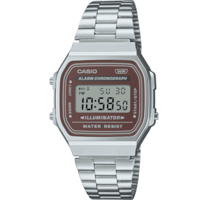 Relógio CASIO VINTAGE unissex analógico A168WA-5AYDF