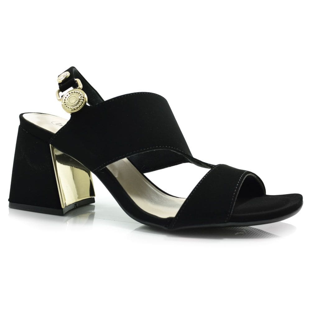 Sandália Salto Bloco Feminino Bebecê T6049-102