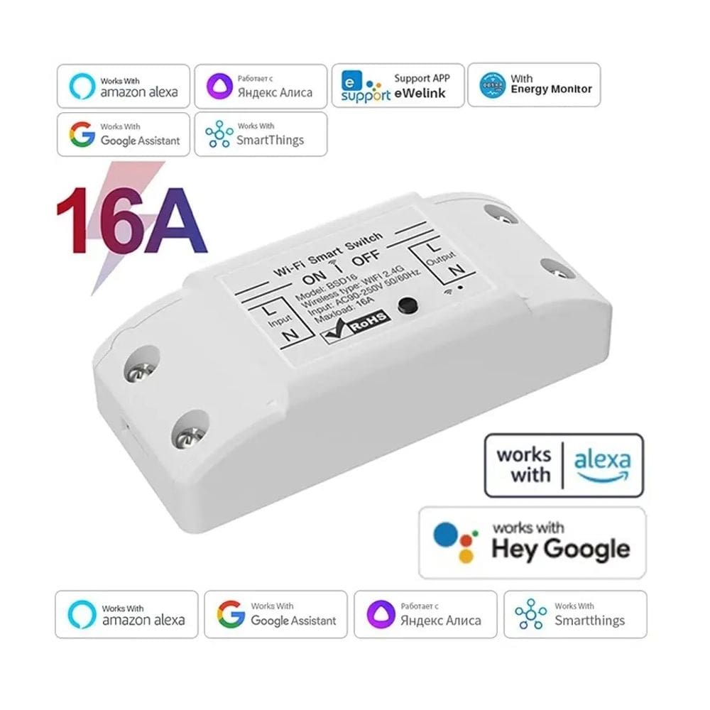 Interruptor Wifi Smart home -Ewelink plataforma Sonoff