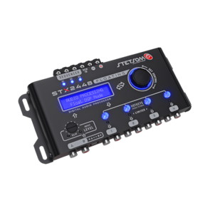 Processador Stetsom Stx 2448 Floating Crossover Rca + Fio