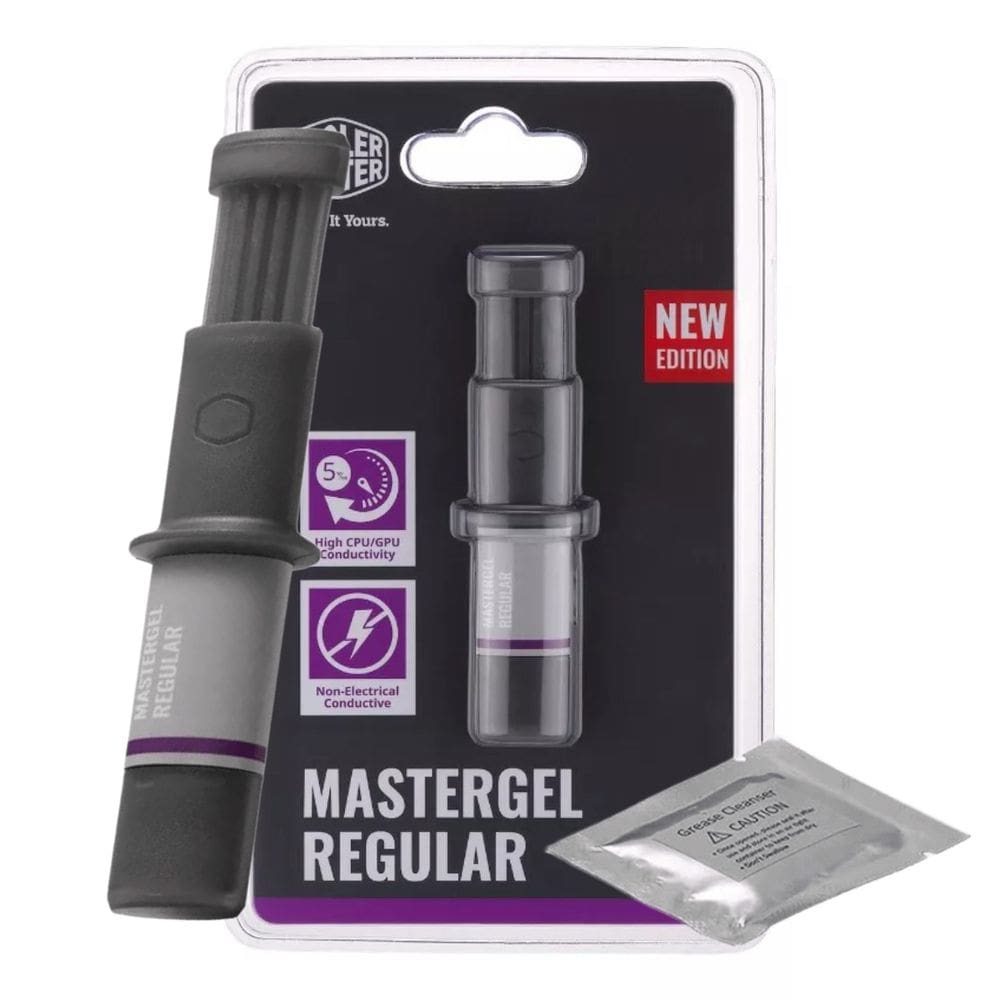 Pasta Térmica Cooler Master Mastergel Regular 4g 1.5ml 5 W/Mk
