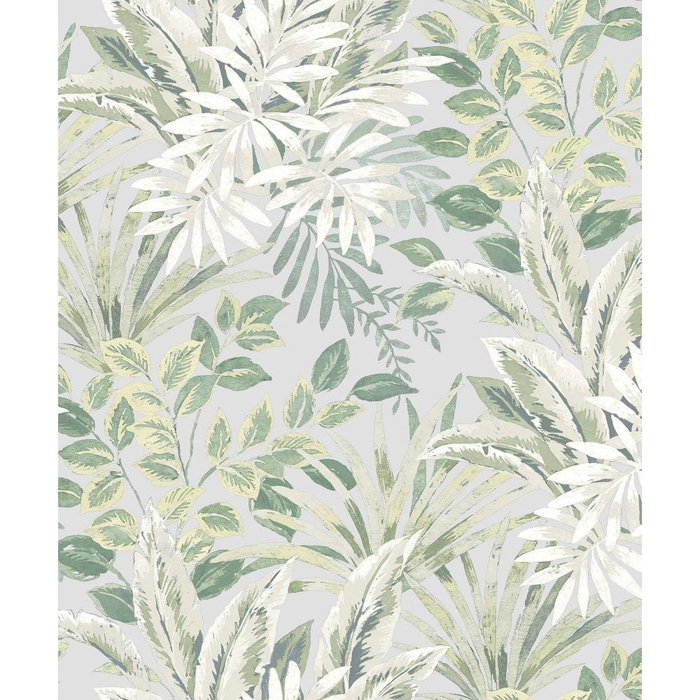 Papel de Parede Time Folhagem Verde TJ3206