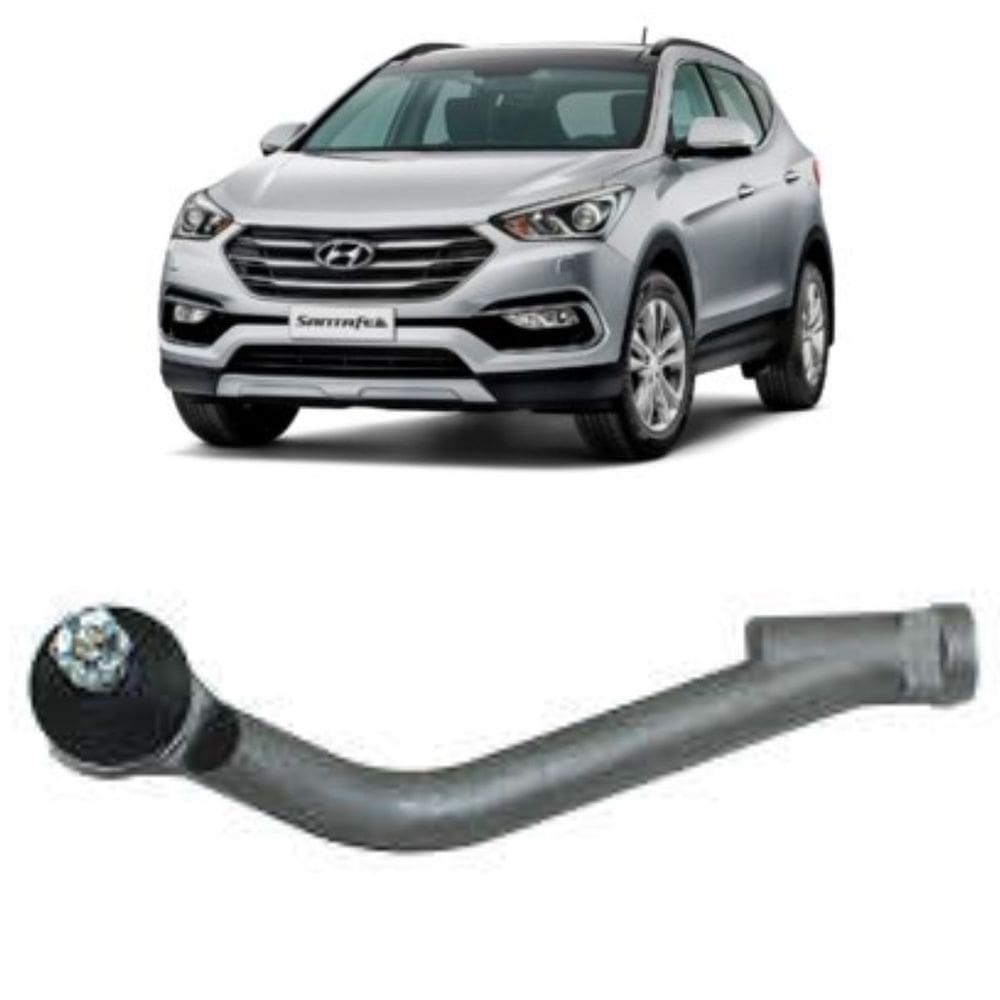 Terminal De Direção Direito - Santa Fé Gls 3.3 24V 2013 A 2018 - Tdi2112