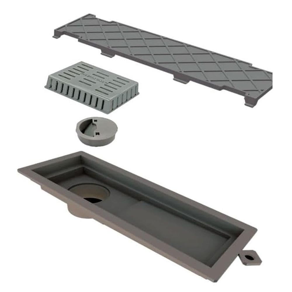 Linear Ralo Pvc 25cm Oculto Novii 6083