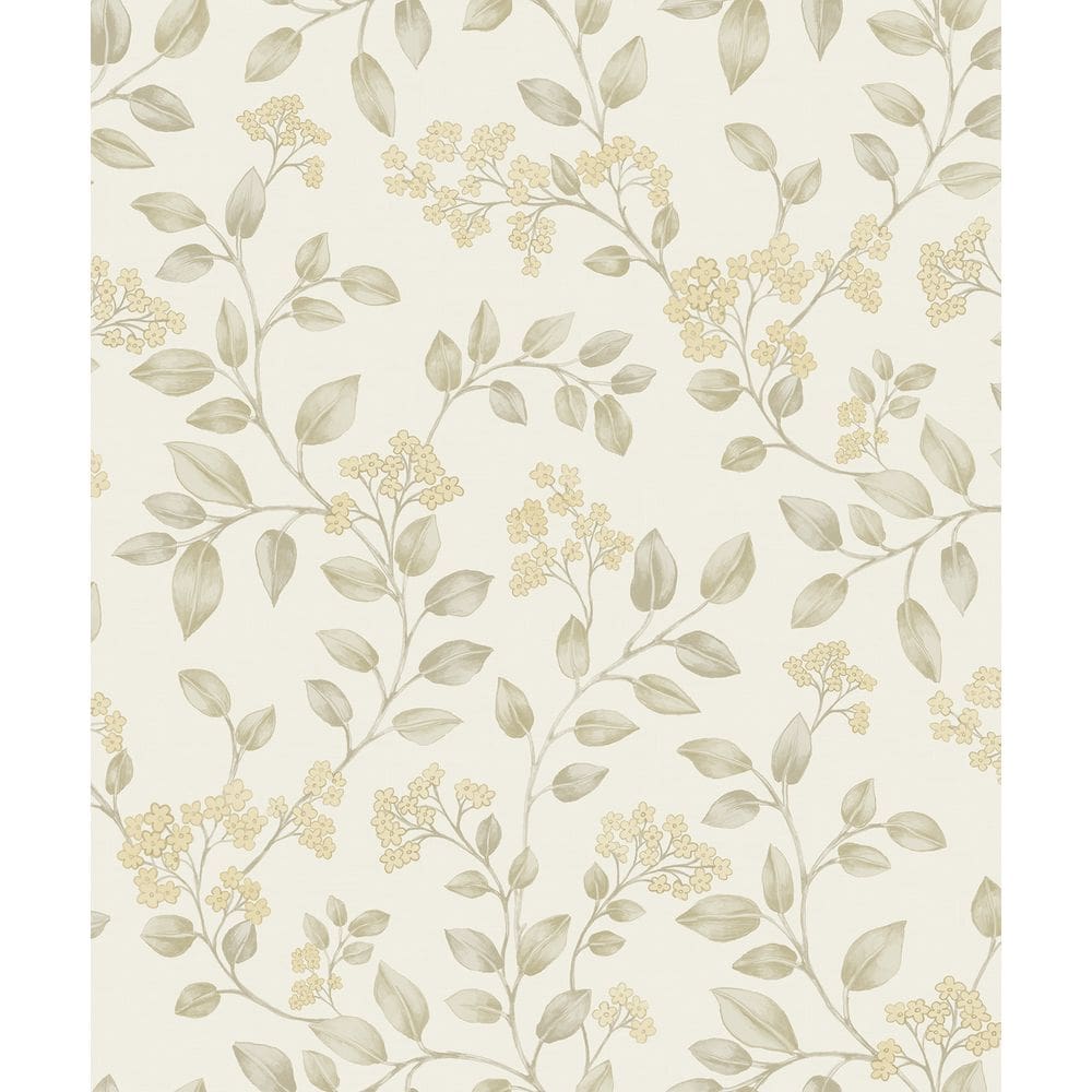 Papel de Parede Icon Folhagem Bege IC3001