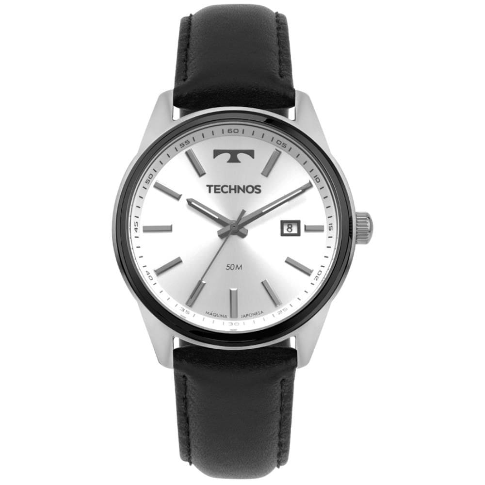 Relógio Technos Masculino Ref: 2115tyb/0k Classic Prateado