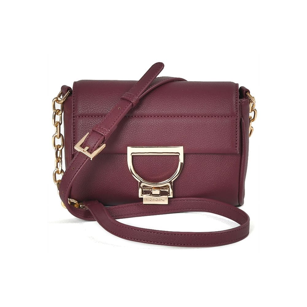 Bolsa Tiracolo Quadrada Via Marte Crossbody Alça Longa e Corrente Ajustável B1-209