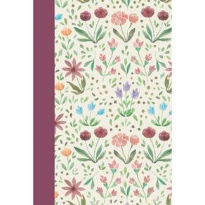 Biblia da Mulher de Fe, Nvi, Letra Grande, Tecido e Flores