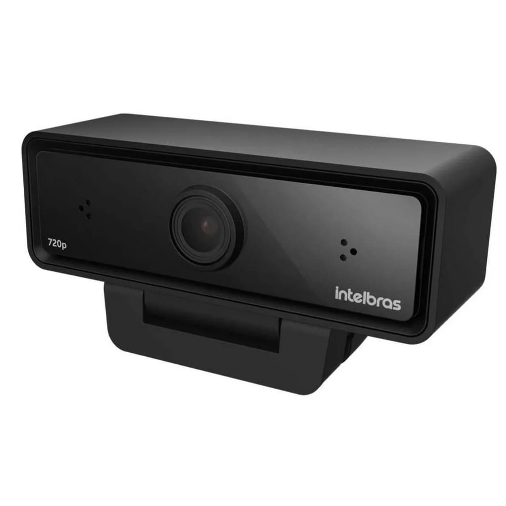 Webcam CAM HD 720p com Microfone e Clip Universal Intelbras