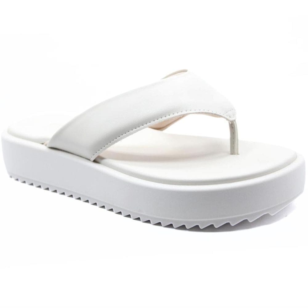 Tamanco Moleca Strech Feminina - Branco