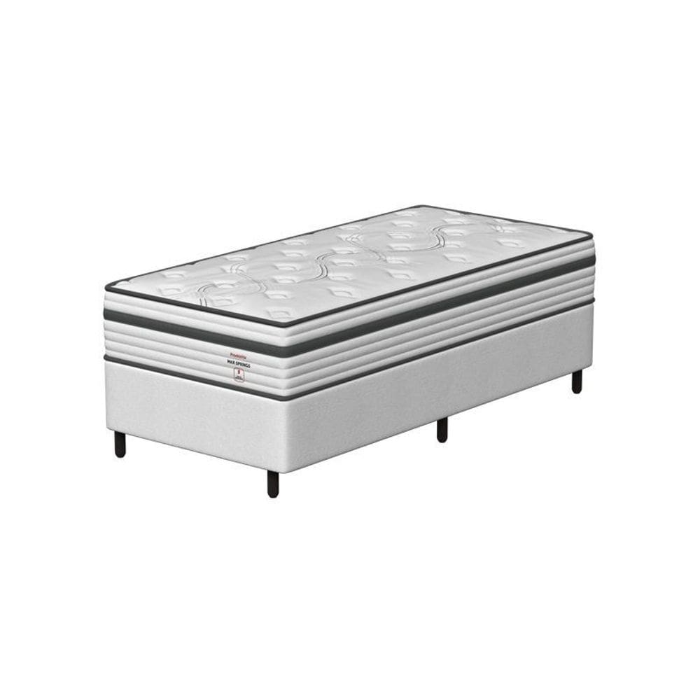 Conjunto Box Solteiro Mola Ensacada Prodormir Max Springs