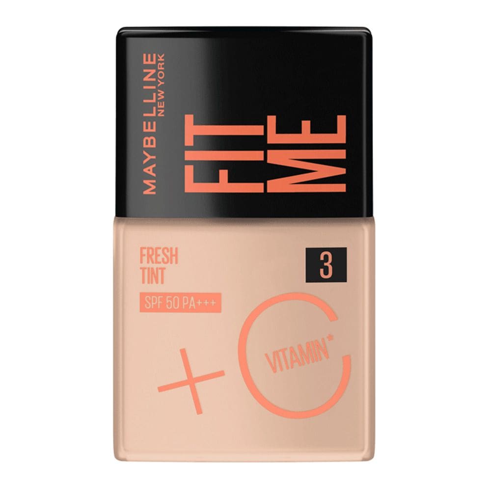 Base Líquida Maybelline Fit Me Fresh Tint FPS50 Cor 03 Vitam