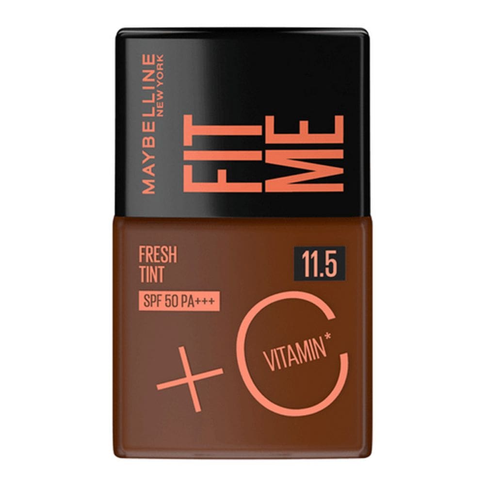 Base Líquida Maybelline Fit Me Fresh Tint FPS50 Cor 11,5 Vit