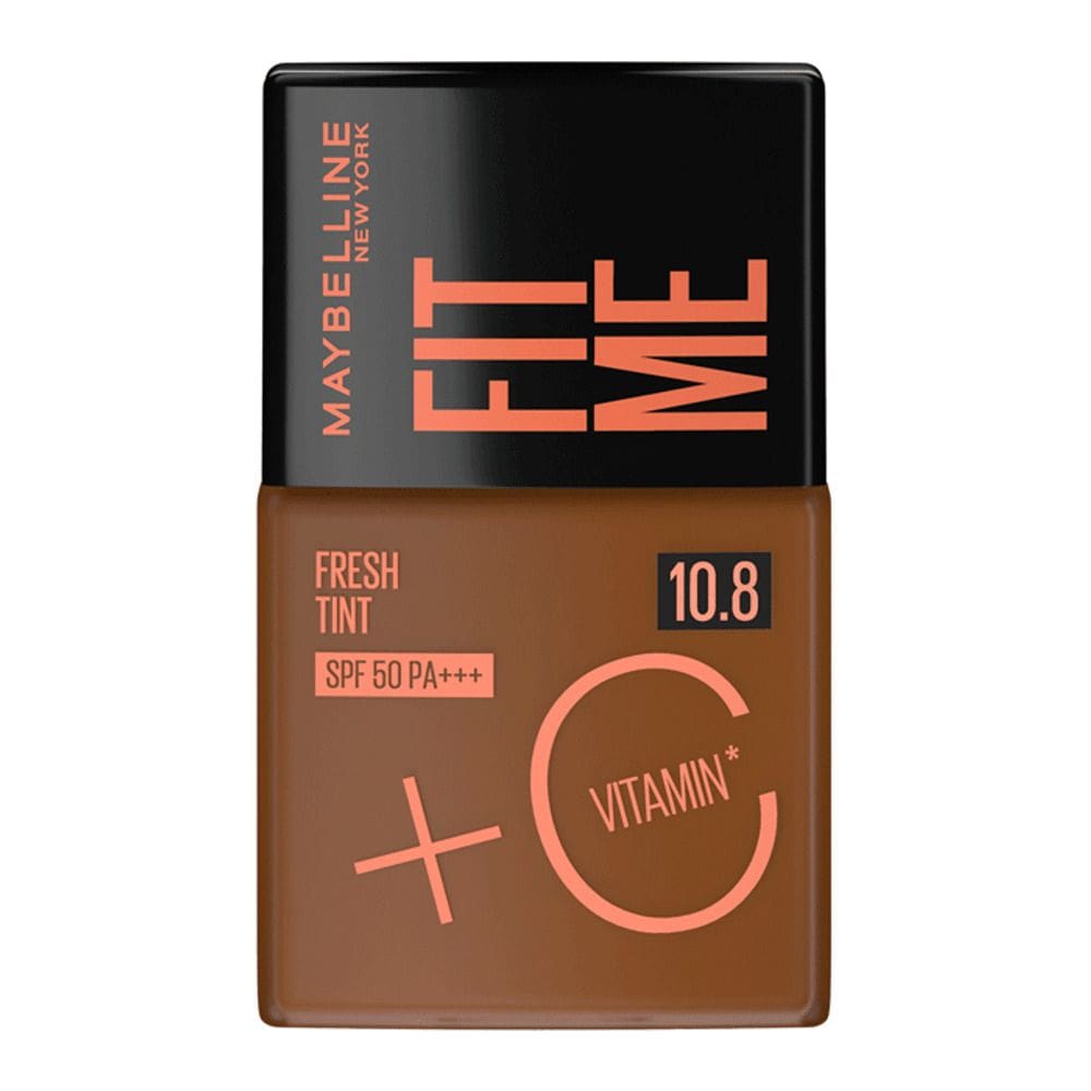 Base Líquida Maybelline Fit Me Fresh Tint FPS50 Cor 10.8 Vit