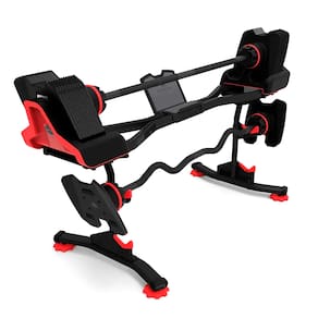 Kit Barra Regulável Bowflex 2080 + Estante de Suporte