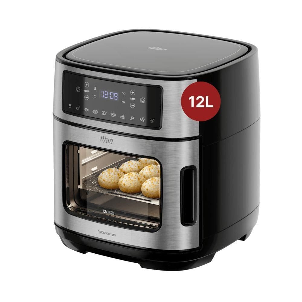 Fritadeira Elétrica WAP Air Fryer Oven Digital 12L 110V