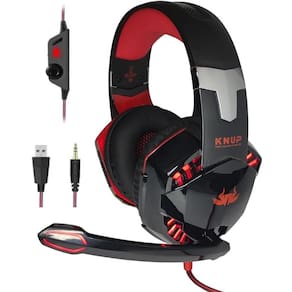 Headset Fone de Ouvido Gamer com Fio Compatível Ps4 Ps5 Xbox