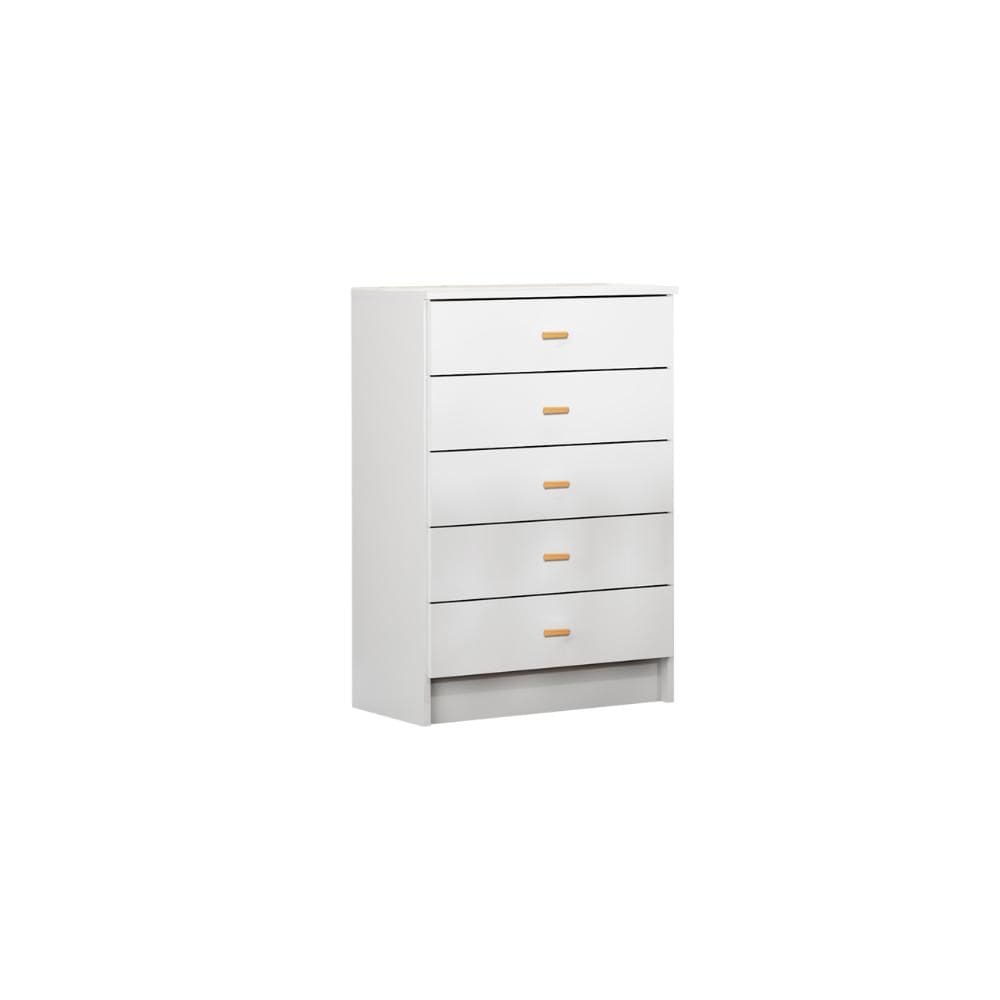 Cômoda Ditália 5 Gavetas BB-120 Branco cozy