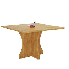 Mesa Quadrada Estilo Ideal para Apartamentos e Espaços Sofisticados Em MDF 80x80